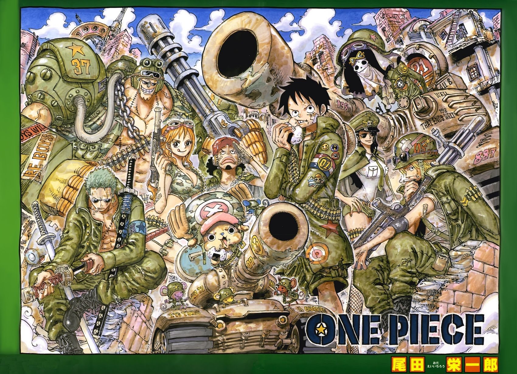 One Piece, Chapter 741 image 02